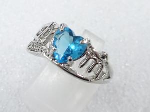 色石　指輪(15号)